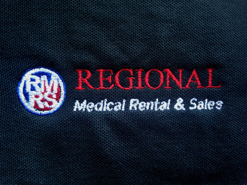 Embroidered Company Logo