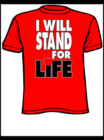 Support the cause t-shirts