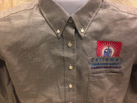 Embroidered company shirts