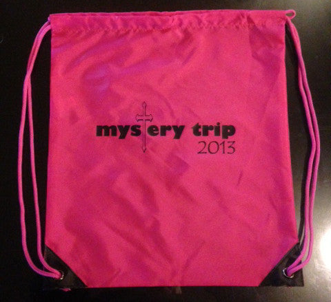 Screen printed Drawstring bags