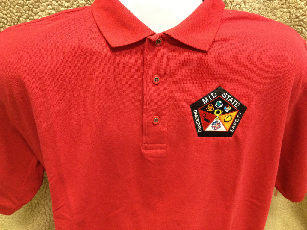 Embroidered company shirts